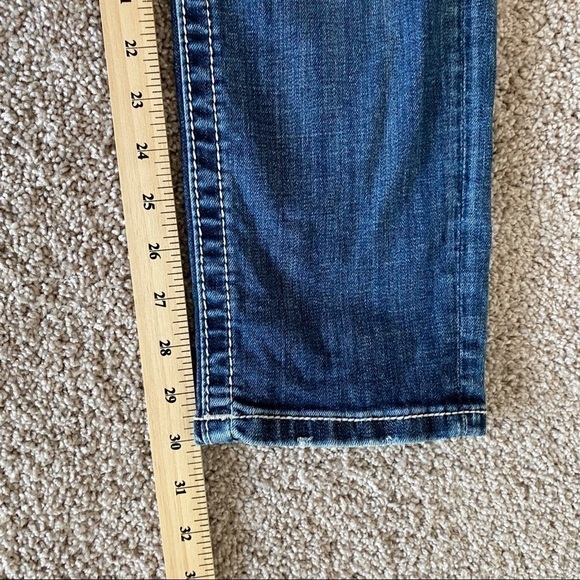 MISS Me Signature Skinny Jeans Womens Sz 30 Embellished Bling - Picture 11 of 11